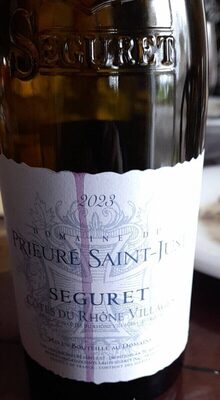 Vin domaine du prieure Saint just