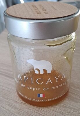 Miel de sapin de montagne front packaging