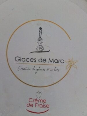 Glace de Marc crème de fraise