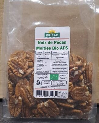 Noix de Pécan Moitiés Bio AFS