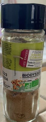 Poudre de graine de coriandre