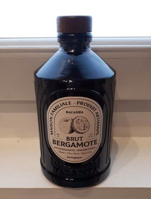 Sirop bacanha bergamote
