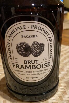 Brut framboise front packaging