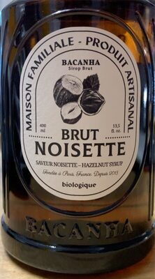 Sirop brut saveur noisette