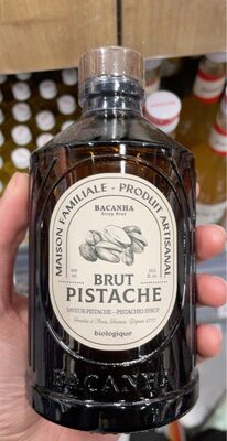 Sirop brut saveur pistache