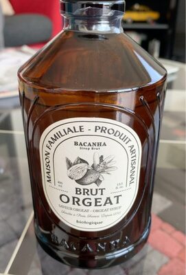 Sirop d’orgeat