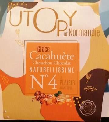 Glace cacahuètes chouchou chocolat front packaging