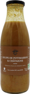 Soupe potimarron et châtaigne