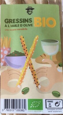 Gressins a l’huile d’olive bio
