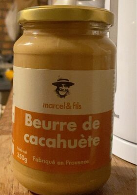 Beurre de cacahuète front packaging