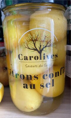 Citrons confits au sel