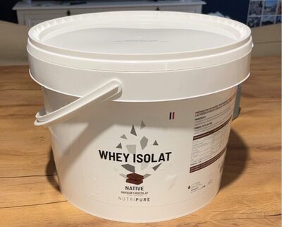 Whey isolat native saveur chocolat