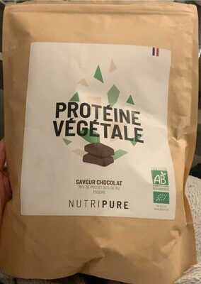 Protéine végétale, saveur chocolat