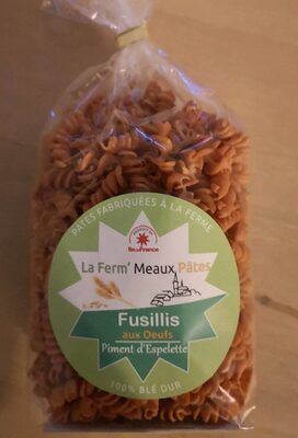 Fusillis aux œufs piment d'Espelette