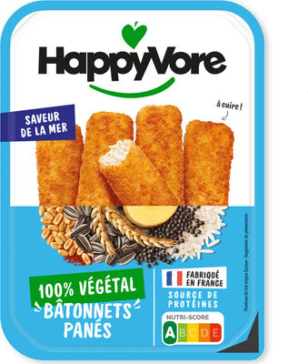 Happyvore bâtonnets panés