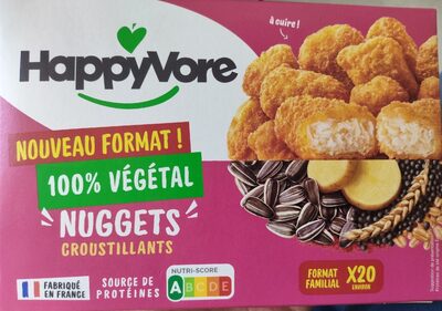 100% Vegetal Nuggets Croustillants