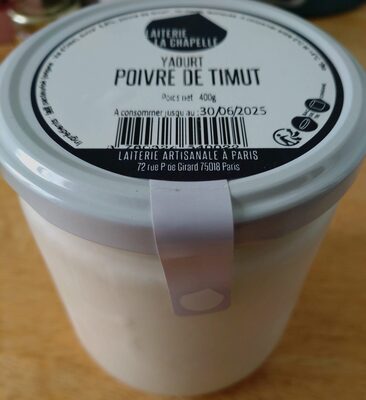 Yaourt poivre de timut
