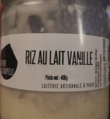 RIZ AU LAIT VANILLE front packaging