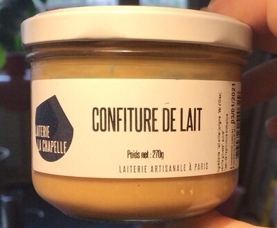 confiture de lait front packaging
