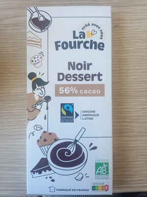 Chocolat Noir Dessert Pâtissier 56%