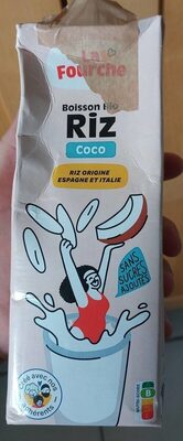 Boisson Riz Coco Bio front packaging