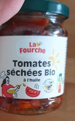 Tomates séchées bio front packaging