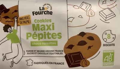 Cookies Maxi Pépites Choco Noisette
