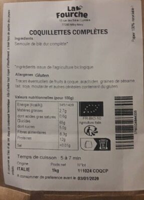 Coquillettes Complètes