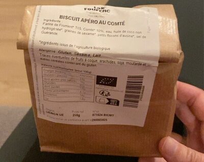 Biscuits apéro au compté