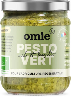 Pesto vert-basilic français front packaging
