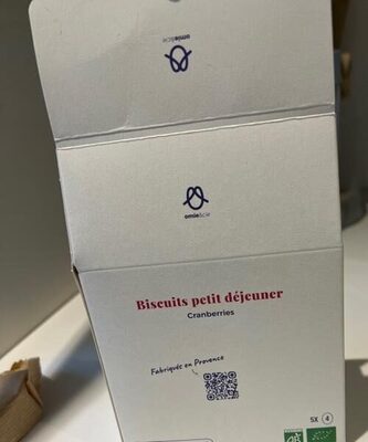 Petit biscuit déjeuner front packaging