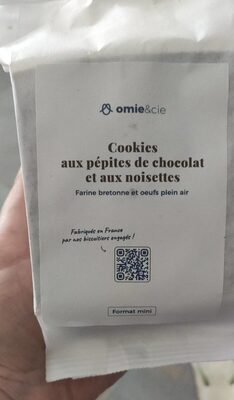 Cookies aux pépites de chocolat et aux noisettes