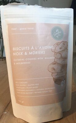 Biscuits a l’avoine, noix & mûriers