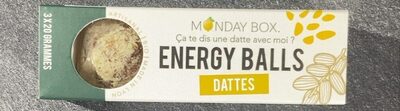 Energy ball Dattes