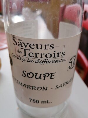 Soupe Potimarron Safran