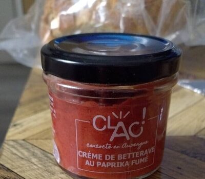 Crème de betterave au paprika fumé