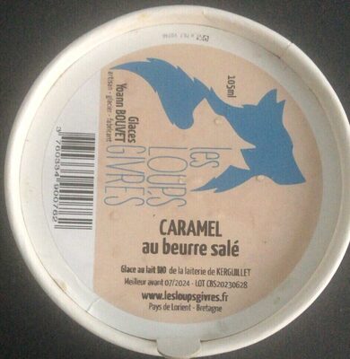Glace caramel au beurre salée