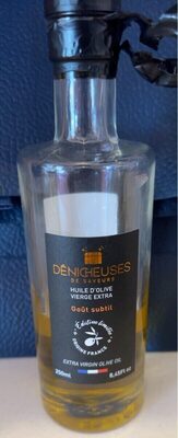 Huile d’olive front packaging