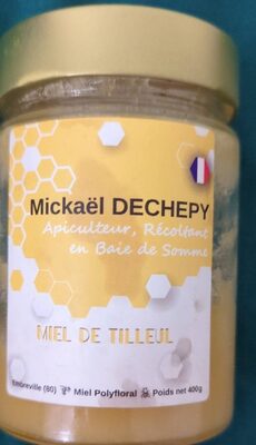 Miel de tilleul front packaging