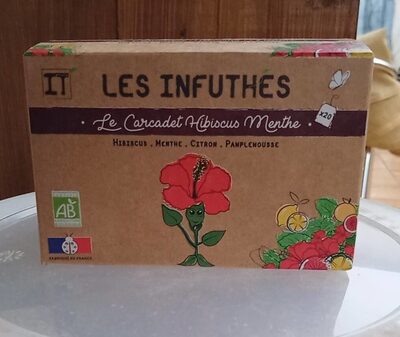 Le carcadet hibiscus menthe