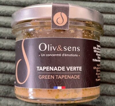 Tapenade verte front packaging