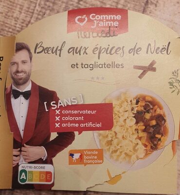 Bœuf aux épices de Noël