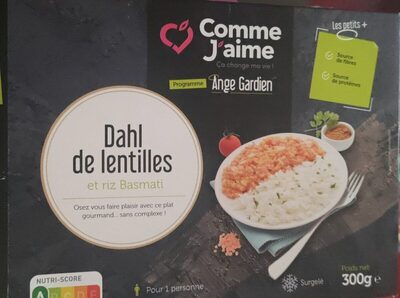 Dahl de lentilles riz Basmati