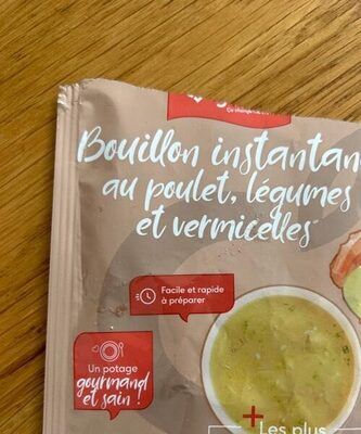 Bouillon instantané poulet vermicelles