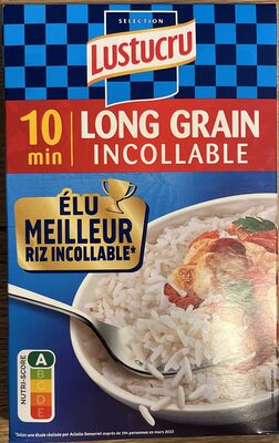 Riz long grain incollable