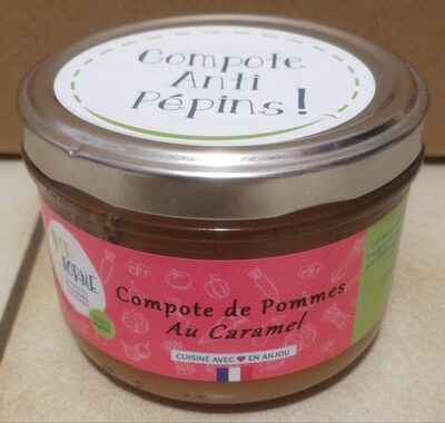 compote de pommes au caramel