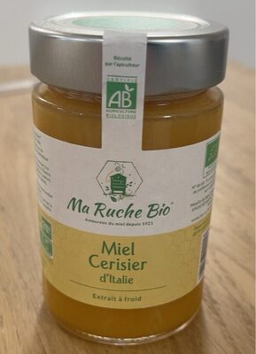 Miel Cerisier d'Italie front packaging