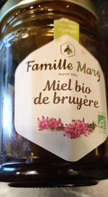Miel bio de bruyère