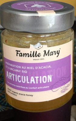 Préparation au miel d’acacia et curcuma bio