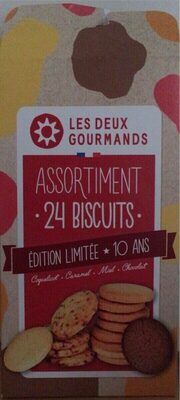 Assortiment 24 biscuits